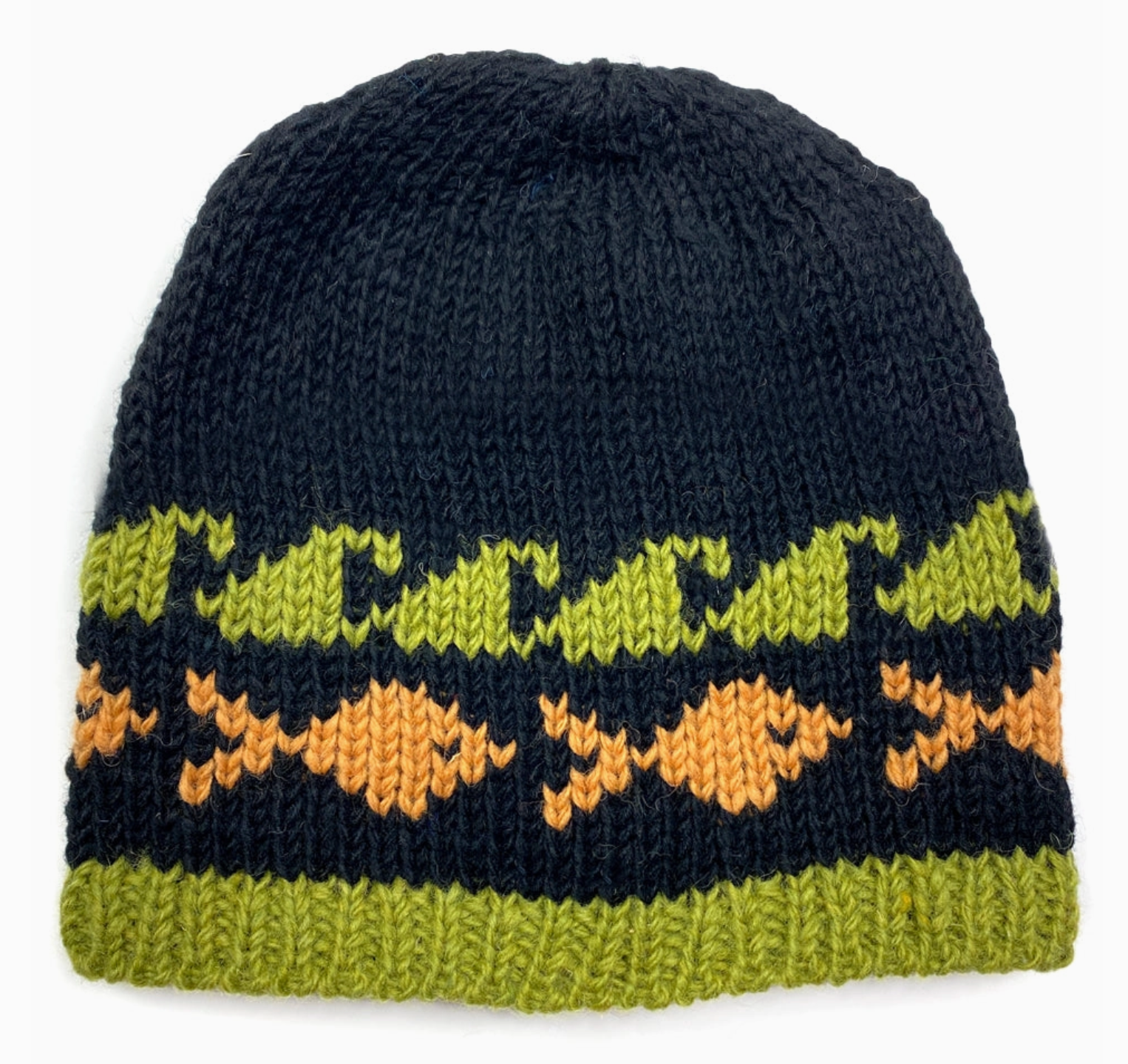 Fish Beanie - Black
