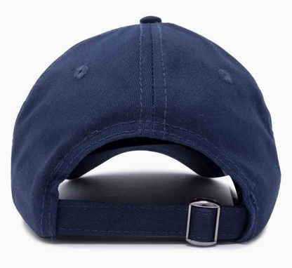 Smiley Face Embroidered Baseball Hat