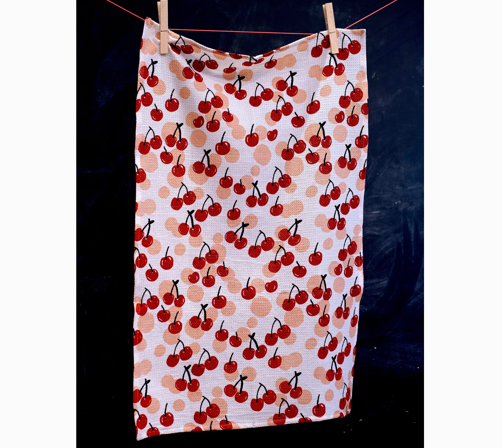 Tea towel - Cherries