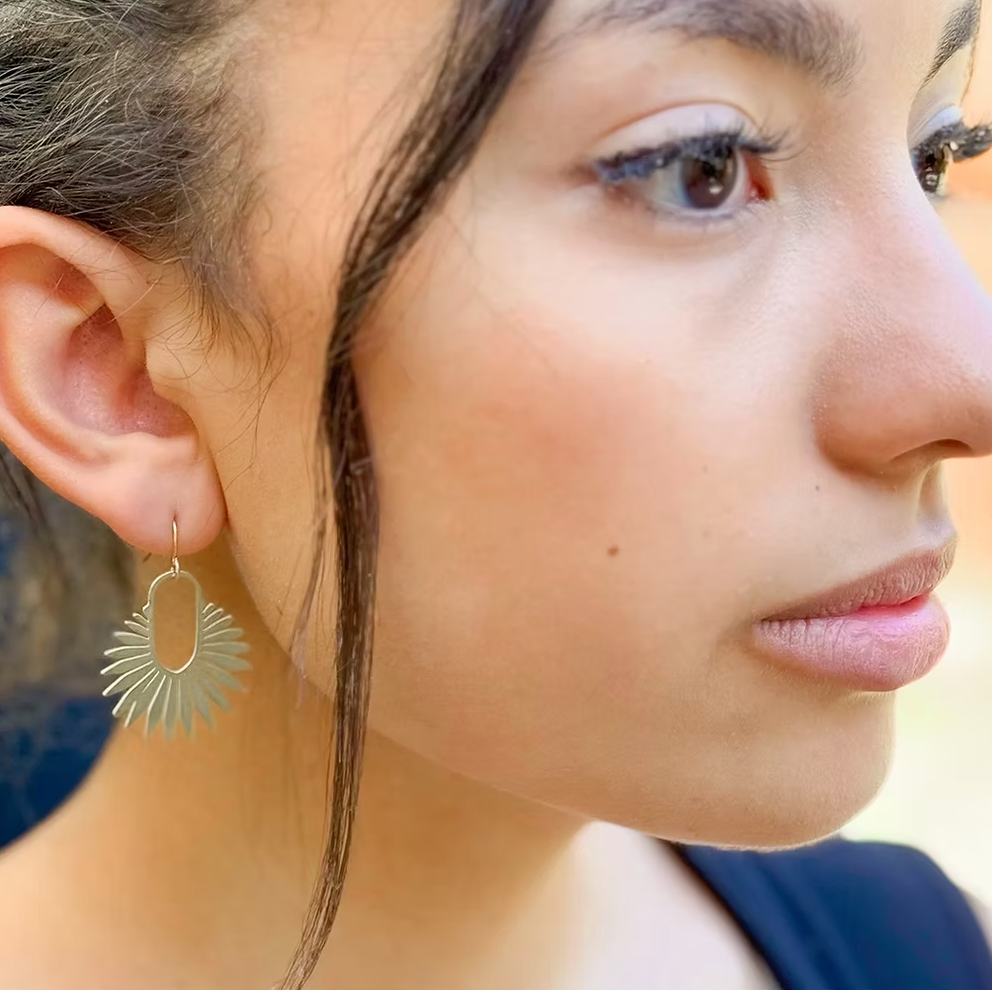 Dahlia earrings