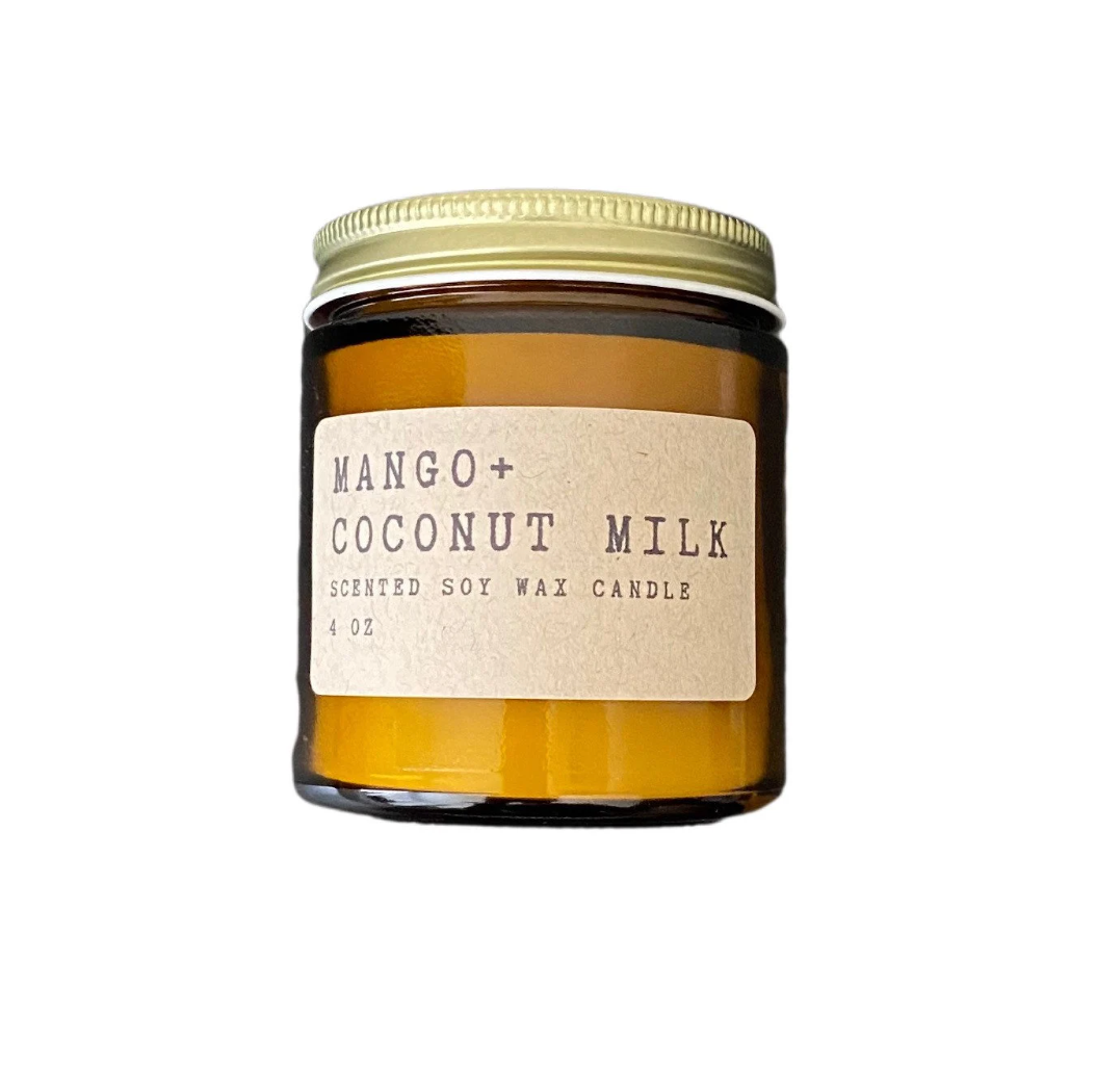 Mango Coconut Soy Wax candle