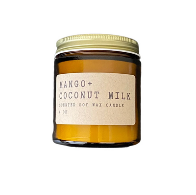 Mango Coconut Soy Wax candle