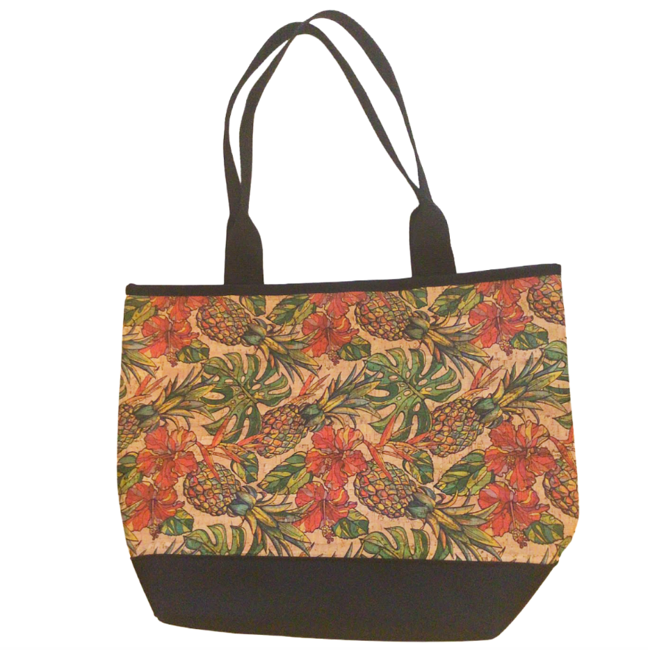 Signature Tote Pineapple Cork