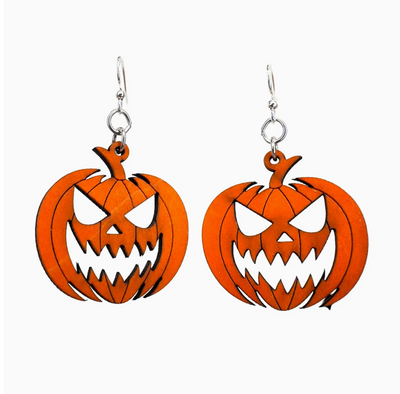 Jack OLantern Scary Dangly earrings