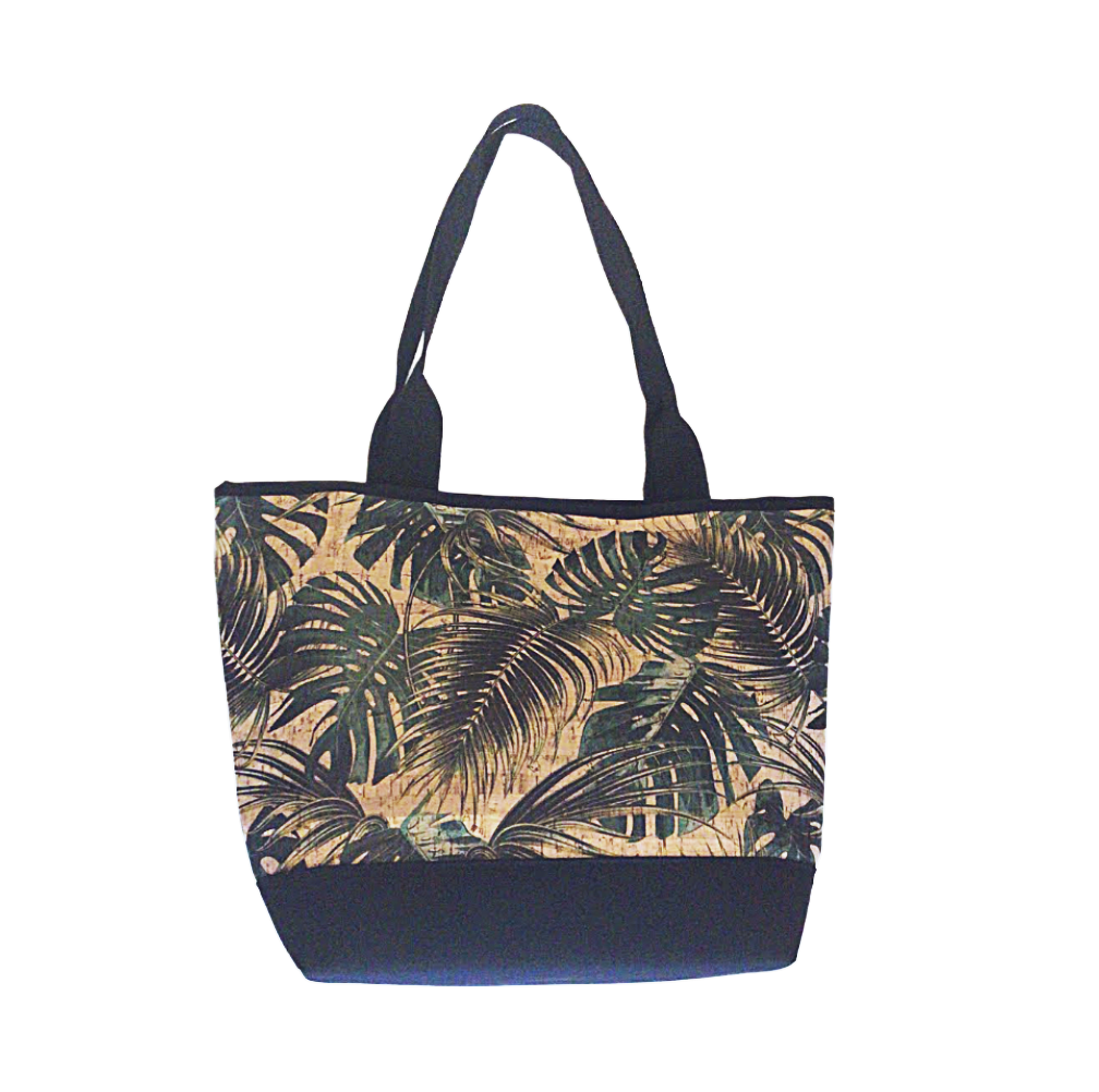 Signature Tote Palm Cork