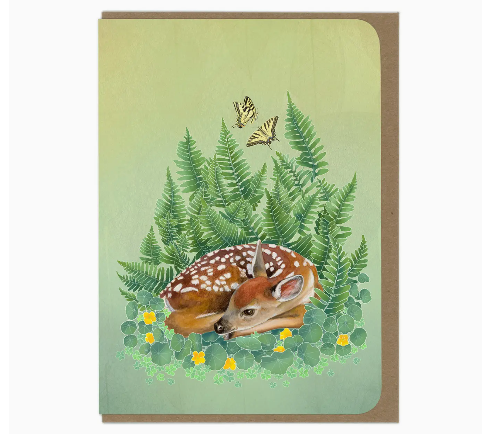 Fawn and Ferns card Amy
