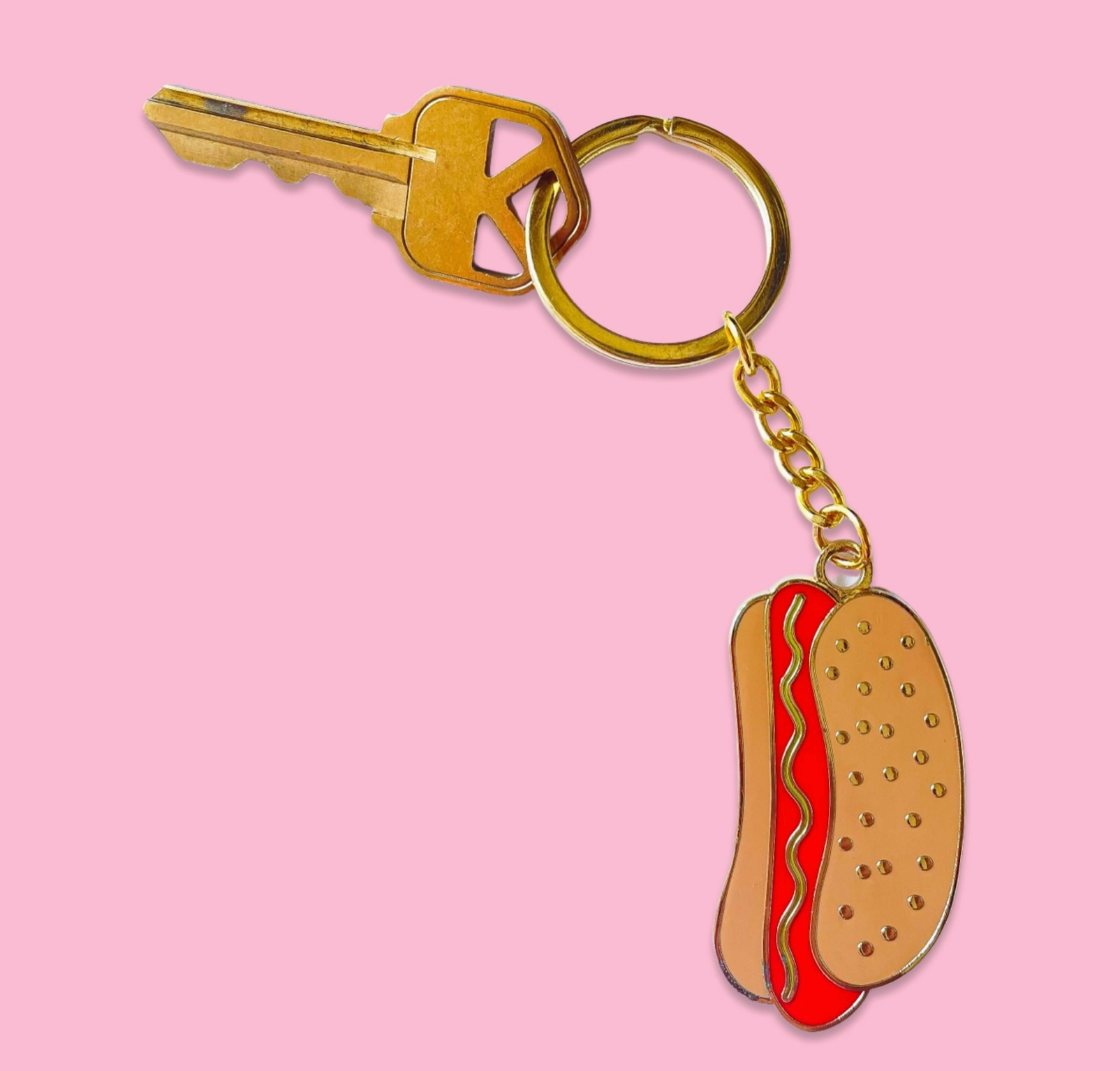 Hotdog Keychain Jenny