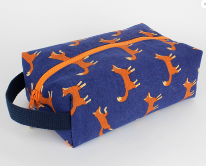 Canvas Dopp Kit -  Fox