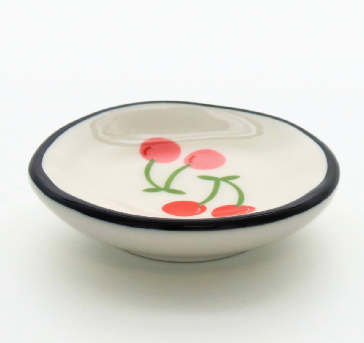 Double Cherry Ring Dish