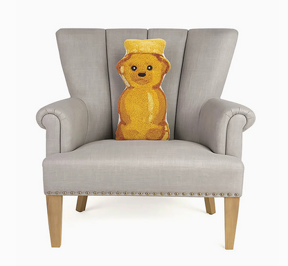 Honey Bear Hook Pillow