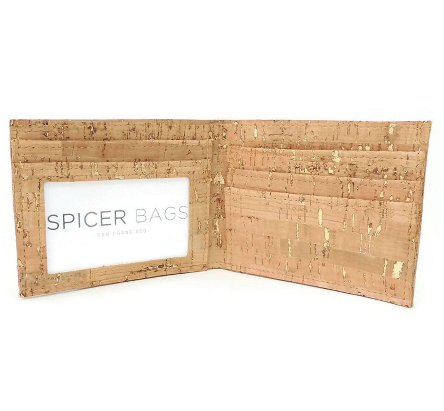 Bi-Fold Wallet Brushed Gold Spicer