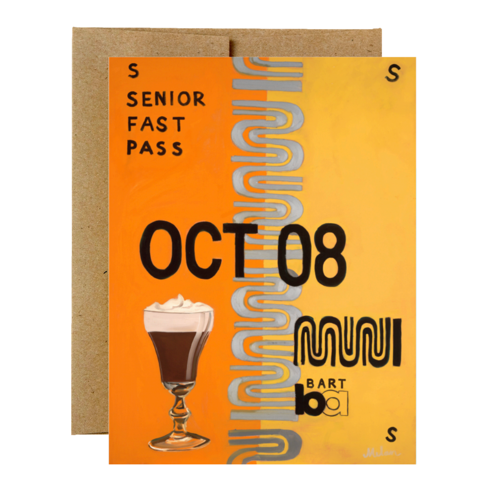 Irish Coffee card