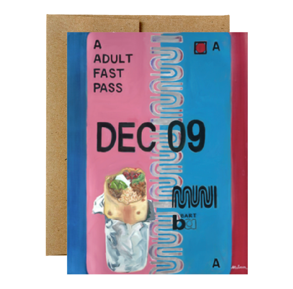 Muni Burrito Card