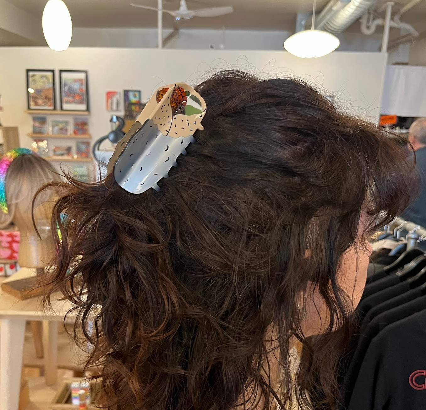 Burrito hair claw