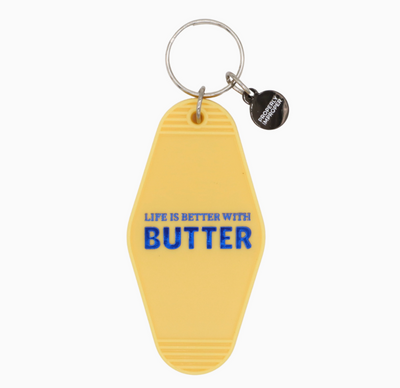 Better With Butter key tag