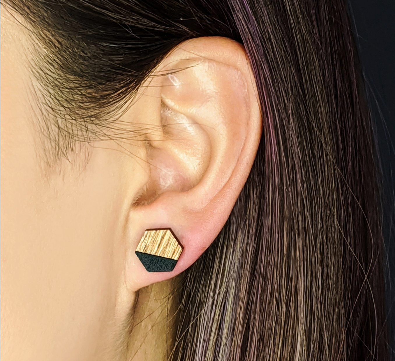 Hexagon Wood Studs