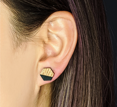 Hexagon Wood Studs