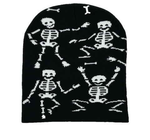 Skeleton beanie