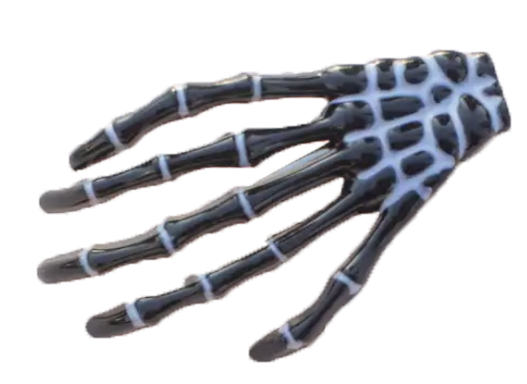 Skeleton Hand Hair Clip