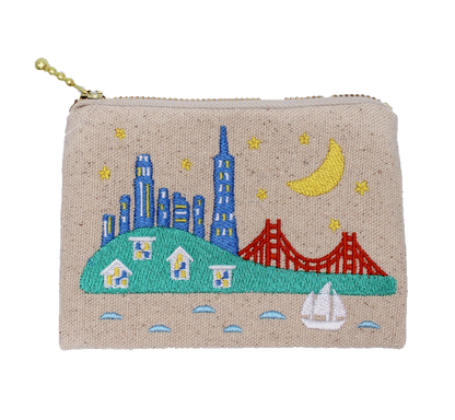 Skyline Coin Purse