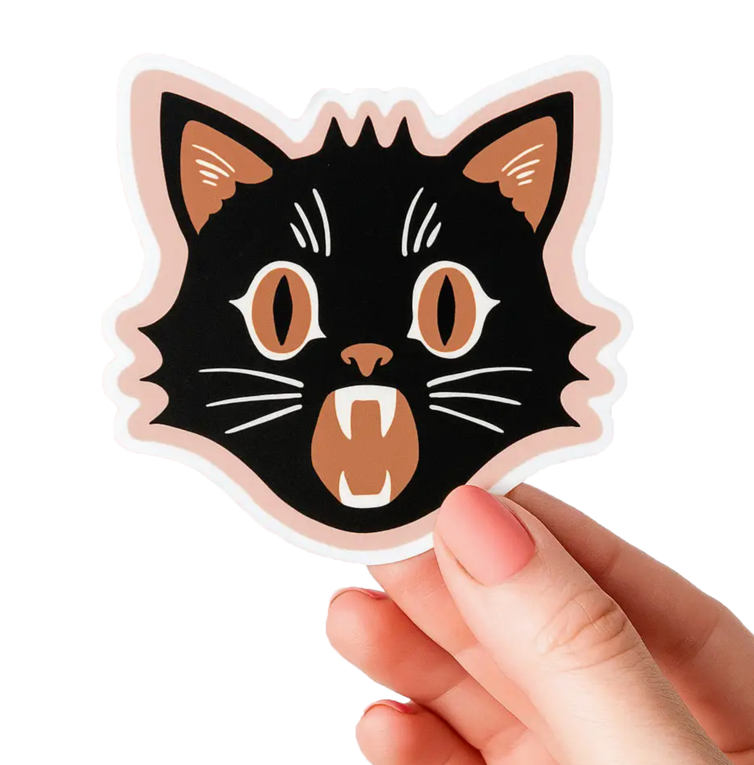 Spooky Kitty sticker