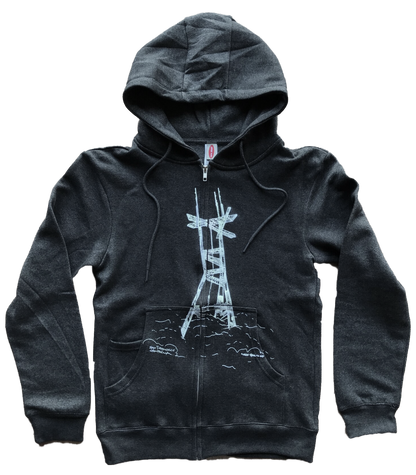 Sutro Sketch Zip Hoodie