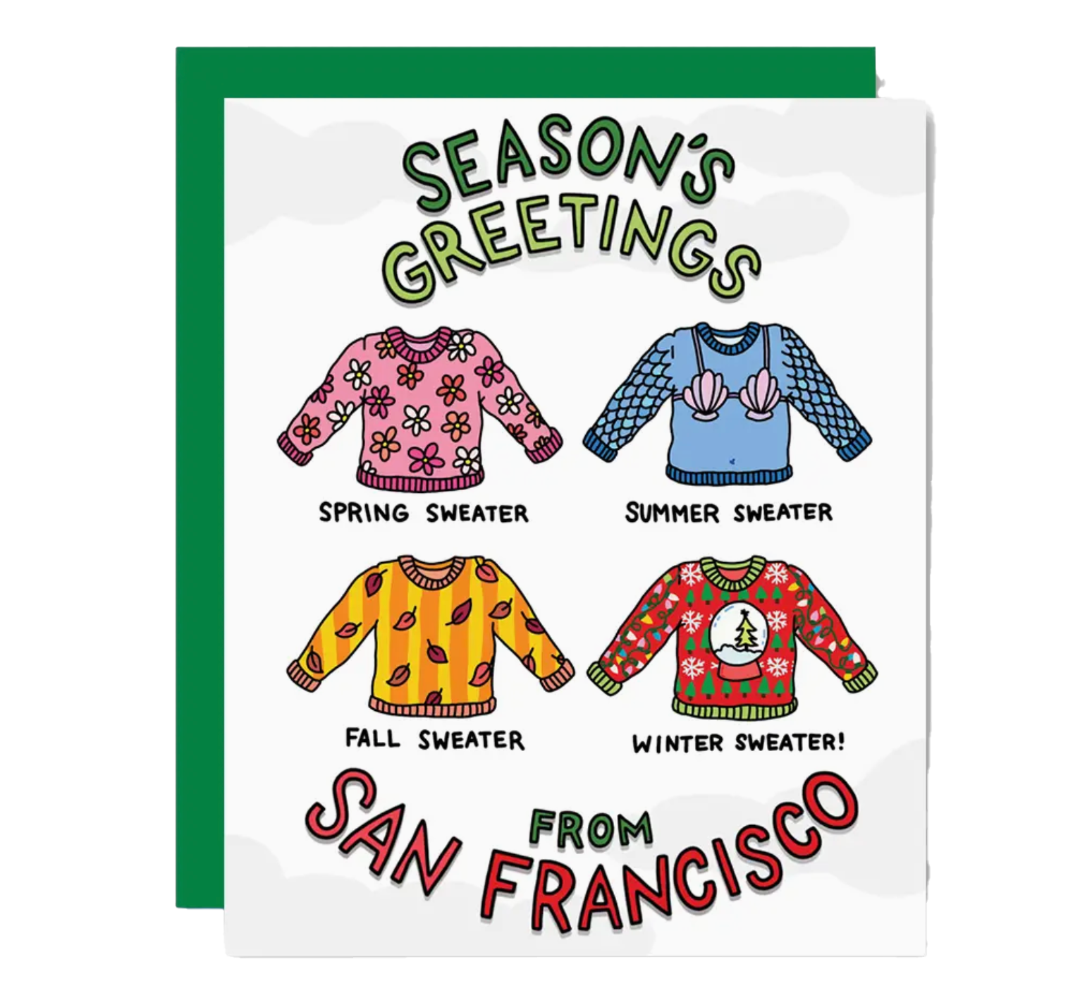 Sweaters Greeting Card
