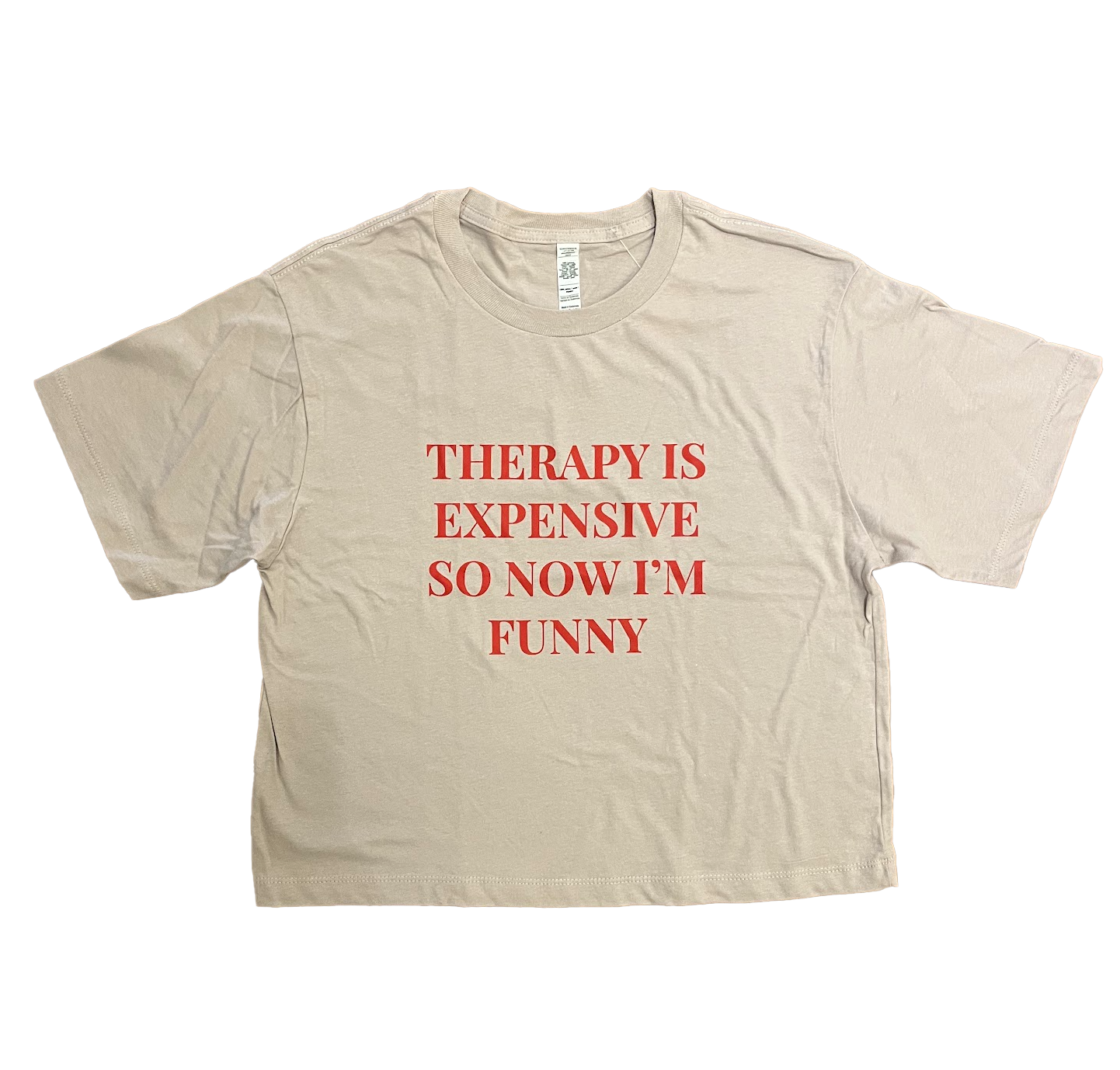 Therapy Crop Tshirt