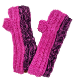Two Toned Fingerless Gloves