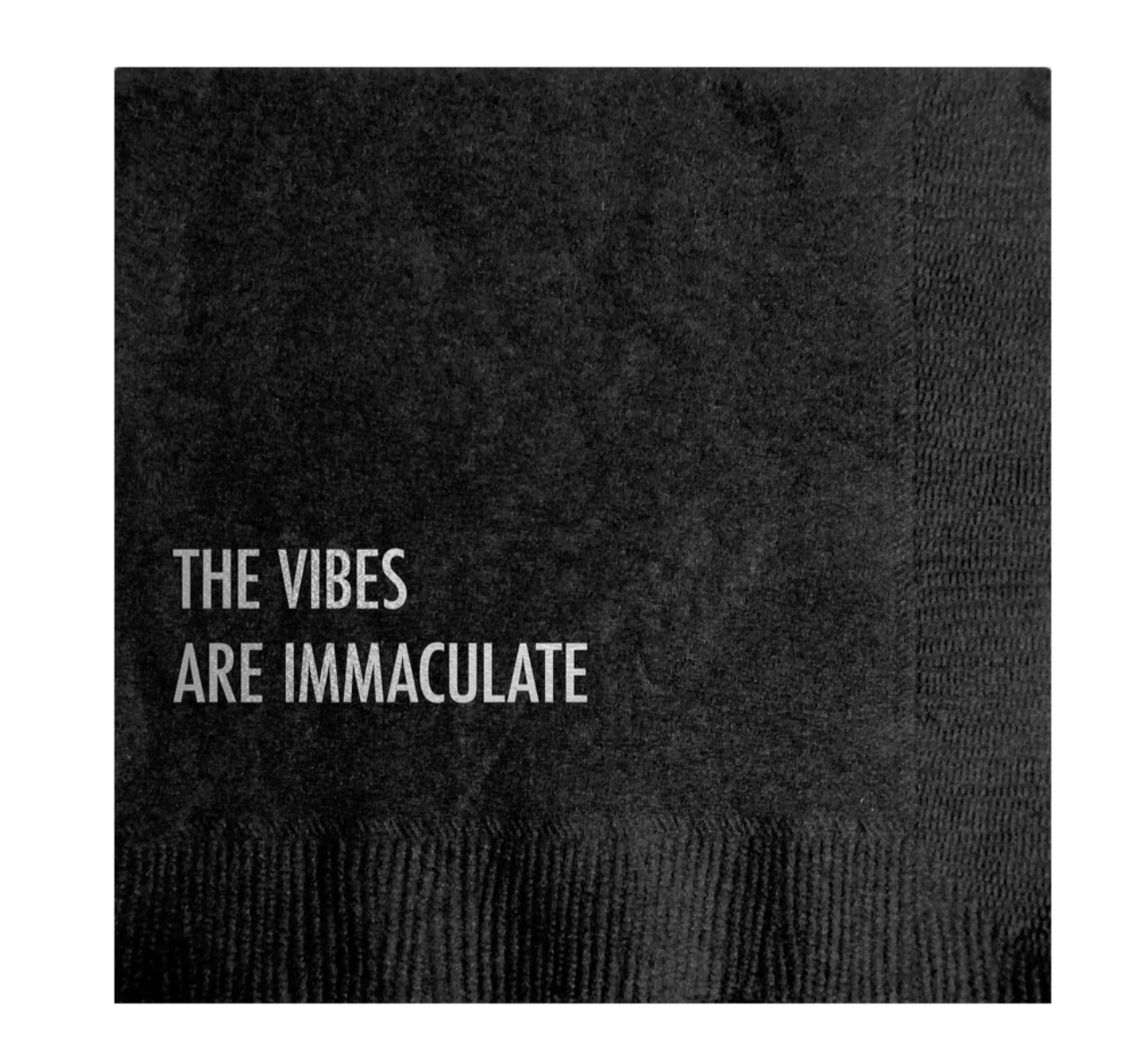 Vibes cocktail napkins