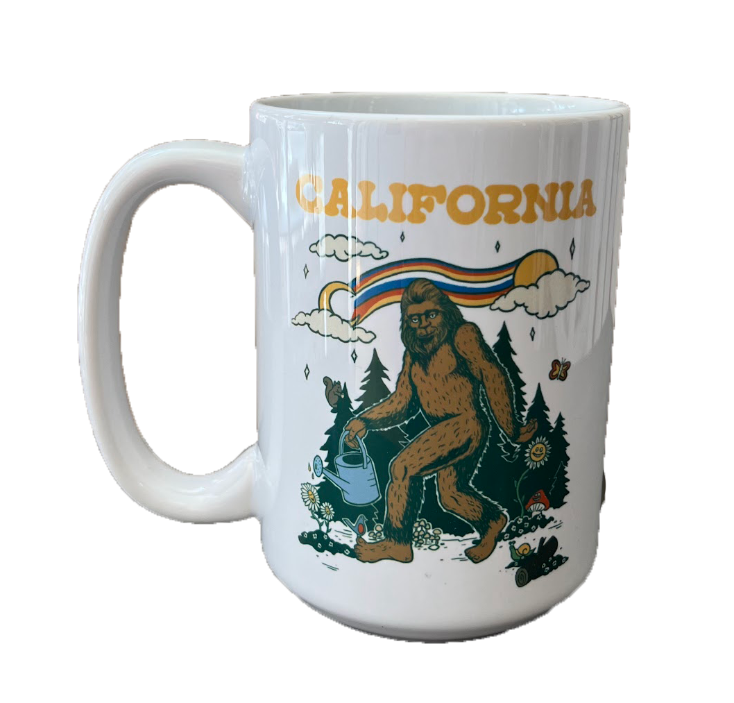 California Sasquatch mug