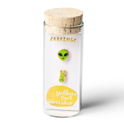Alien Stud Earrings