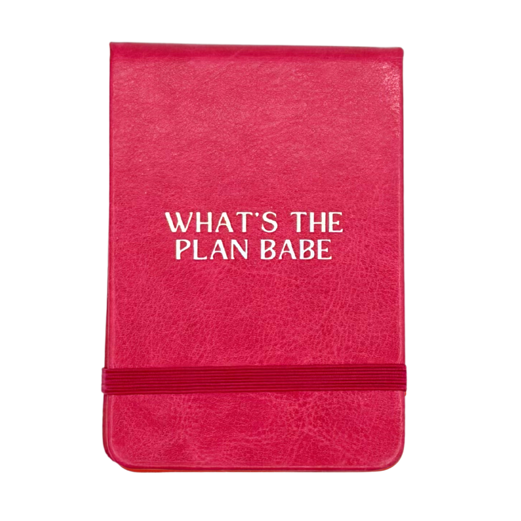 Whats The Plan Babe Journal