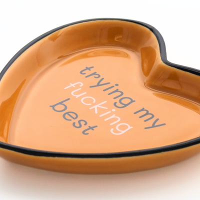 Trying My Best Trinket Tray