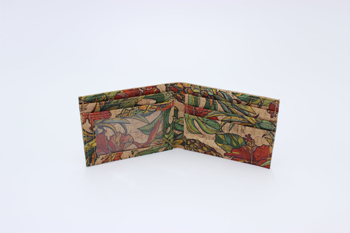 Bi-Fold Wallet Pineapple Cork