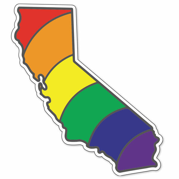California Pride Sticker