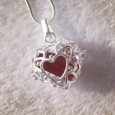 Heart Necklace Made from the GG Bridge