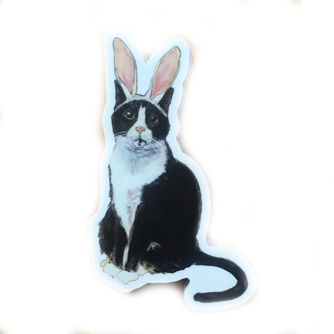Bunny Cat Sticker
