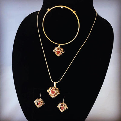 Heart Necklace Made from the GG Bridge
