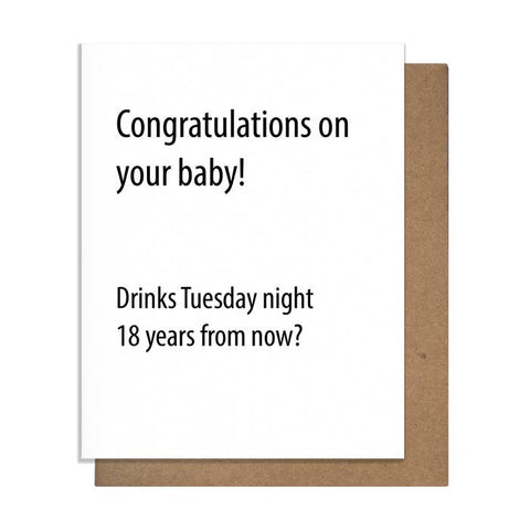 Baby Drinks Card