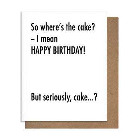 Birthday Cake Card