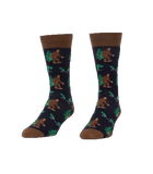 Bigfoot and Nessie Men's socks