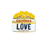 CA License Enamel Pin