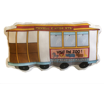 Cable Car Pillow