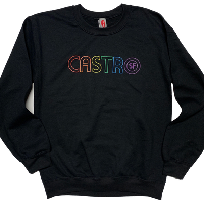 Castro Rainbow Crew Pullover