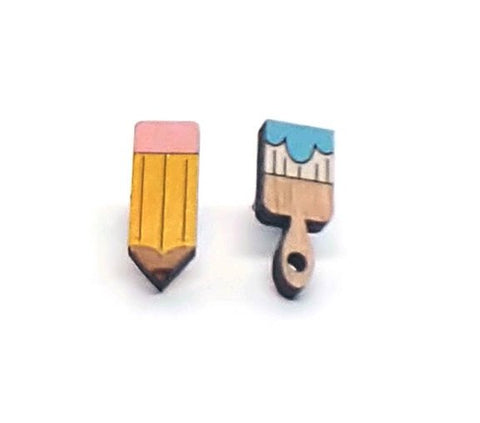 Pencil and Brush Studs