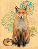 Fox Greeting Card