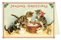 Season's Greetings Cats card