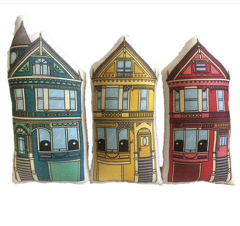 Painted Ladies Pillow