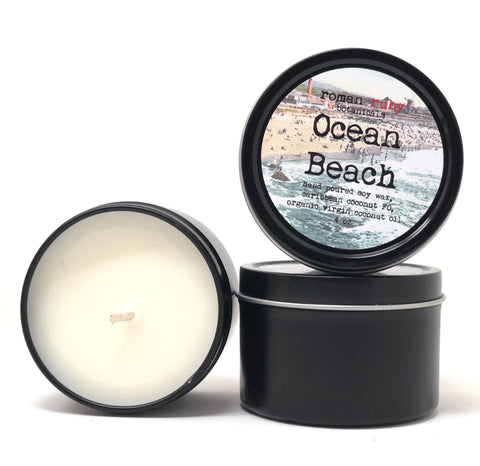 Ocean Beach Candle